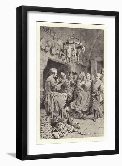The Letter-Maurice Leloir-Framed Giclee Print