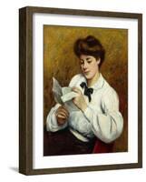 The Letter-Federigo Zandomeneghi-Framed Giclee Print