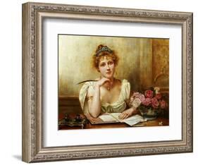 The Letter-George Goodwin Kilburne-Framed Giclee Print