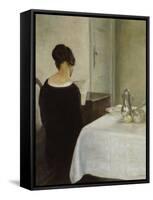 The Letter-Carl Holsoe-Framed Stretched Canvas