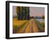 The Levee-Marion Rose-Framed Giclee Print