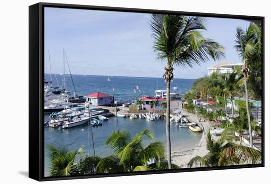 The Leverick Bay Resort and Marina-Jean-Pierre DeMann-Framed Stretched Canvas