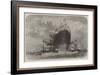 The Leviathan Towed to Her Moorings Off Deptford-Edwin Weedon-Framed Giclee Print
