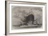 The Leviathan Towed to Her Moorings Off Deptford-Edwin Weedon-Framed Giclee Print