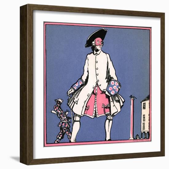 'The Liar'-Claud Lovat Fraser-Framed Giclee Print