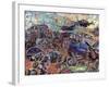 The Liberation of Ortona-Josh Byer-Framed Giclee Print