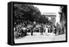 The Liberation of Paris, August 1944-null-Framed Stretched Canvas