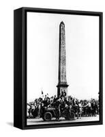 The Liberation of Paris, August 1944-null-Framed Stretched Canvas