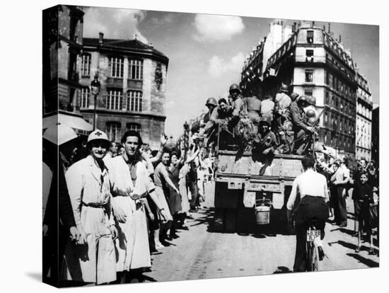The Liberation of Paris, August 1944-null-Stretched Canvas