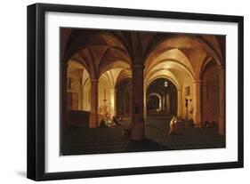 The Liberation of Saint Peter (Oil on Panel)-Hendrik The Younger Steenwyck-Framed Giclee Print