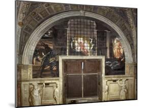 The Liberation of Saint Peter, Stanza Di Eliodoro, 1514-Raphael-Mounted Giclee Print