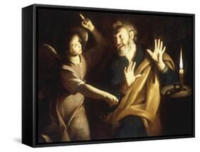 The Liberation of St Peter-Trophime Bigot-Framed Stretched Canvas