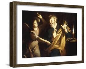 The Liberation of St Peter-Trophime Bigot-Framed Giclee Print