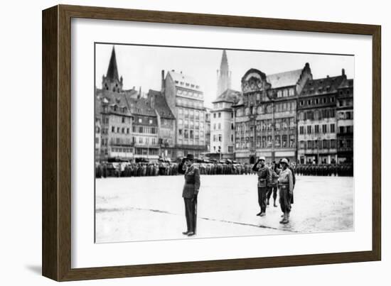 The Liberation of Strasbourg, France, November 1944-null-Framed Giclee Print
