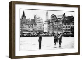 The Liberation of Strasbourg, France, November 1944-null-Framed Giclee Print