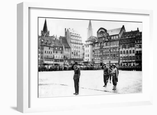 The Liberation of Strasbourg, France, November 1944-null-Framed Giclee Print