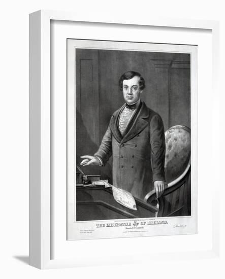 The Liberator of Ireland, 1873-null-Framed Giclee Print