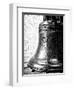 The Liberty Bell, Philadelphia, Pennsylvania, United States, Black and White Photography-Philippe Hugonnard-Framed Premium Photographic Print