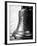 The Liberty Bell, Philadelphia, Pennsylvania, United States, Black and White Photography-Philippe Hugonnard-Framed Photographic Print