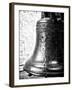 The Liberty Bell, Philadelphia, Pennsylvania, United States, Black and White Photography-Philippe Hugonnard-Framed Photographic Print