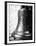 The Liberty Bell, Philadelphia, Pennsylvania, United States, Black and White Photography-Philippe Hugonnard-Framed Premium Photographic Print