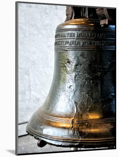 The Liberty Bell, Philadelphia, Pennsylvania, United States-Philippe Hugonnard-Mounted Photographic Print