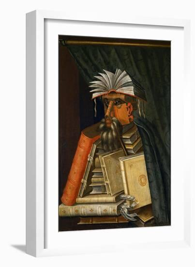 The Librarian, 1566-Giuseppe Arcimboldo-Framed Giclee Print
