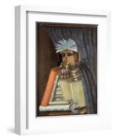 The Librarian-Giuseppe Arcimboldo-Framed Giclee Print