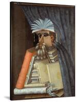 The Librarian-Giuseppe Arcimboldo-Stretched Canvas