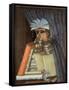 The Librarian-Giuseppe Arcimboldo-Framed Stretched Canvas