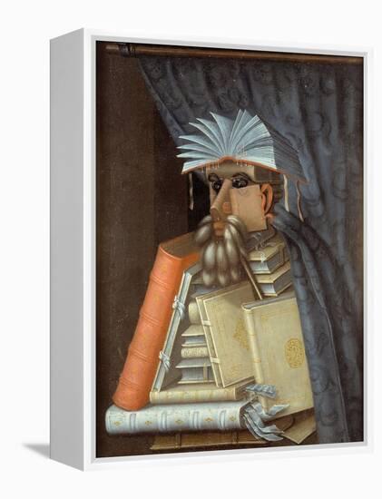 The Librarian-Giuseppe Arcimboldo-Framed Stretched Canvas