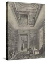 The Library, 1844-null-Stretched Canvas