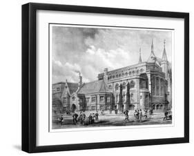 The Library and Museum of the Corporation of the City of London, 1886-Sprague & Co-Framed Giclee Print