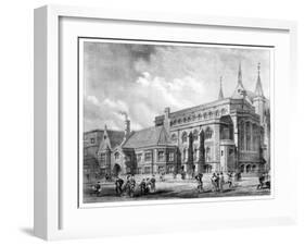 The Library and Museum of the Corporation of the City of London, 1886-Sprague & Co-Framed Giclee Print