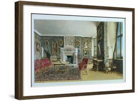 The Library, Hardwick, 1828-William Henry Hunt-Framed Giclee Print