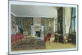 The Library, Hardwick, 1828-William Henry Hunt-Mounted Giclee Print