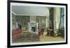 The Library, Hardwick, 1828-William Henry Hunt-Framed Giclee Print