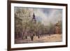 The Library, Inner Temple-Charles Edwin Flower-Framed Giclee Print