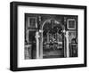 The Library, Keir House, Bridge of Allan, Stirlingshire, Scotland, 1924-1926-Valentine & Sons-Framed Giclee Print