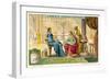 The Library of Alexandria, 300 BC-null-Framed Giclee Print