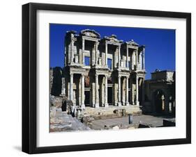 The Library of Celsus-null-Framed Giclee Print