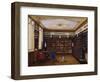 The Library of Count Henryk Ilinsky in Romaniv, 1824-null-Framed Giclee Print