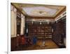 The Library of Count Henryk Ilinsky in Romaniv, 1824-null-Framed Giclee Print