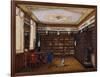 The Library of Count Henryk Ilinsky in Romaniv, 1824-null-Framed Giclee Print