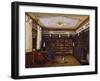 The Library of Count Henryk Ilinsky in Romaniv, 1824-null-Framed Giclee Print