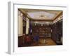 The Library of Count Henryk Ilinsky in Romaniv, 1824-null-Framed Giclee Print