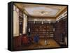 The Library of Count Henryk Ilinsky in Romaniv, 1824-null-Framed Stretched Canvas