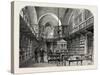 The Library of St. Paul's London-null-Stretched Canvas