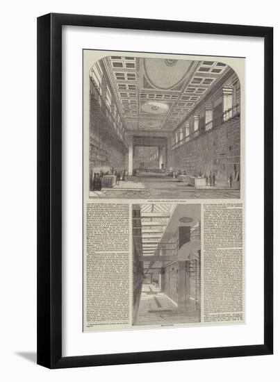 The Library of the British Museum-null-Framed Giclee Print