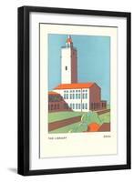 The Library, SDSU, San Diego, California-null-Framed Art Print